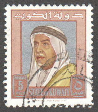 Kuwait Scott 228 Used - Click Image to Close